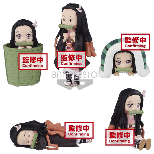 Demon Slayer: Kimetsu No Yaiba World Collectable Figure -Nezuko Kamado Collection -II Blind Box (1 Blind Box)