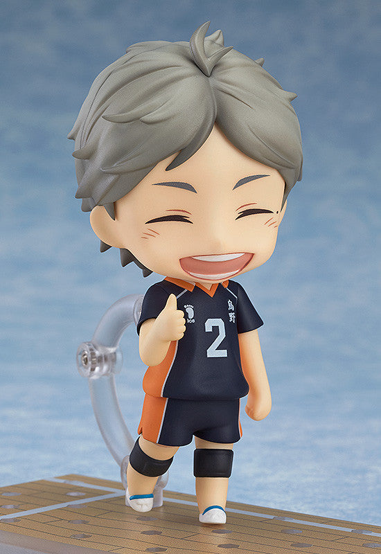 Haikyu!! Karasuno High School VS Shiratorizawa Academy Nendoroid 665 Koshi Sugawara Figure Super Anime Store
