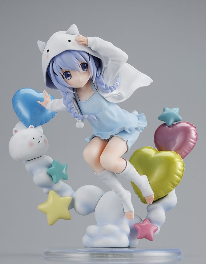 Sol International is The Order a Rabbit? Bloom: Chino (Tippy Hoodie Ver.) 1:6 Scale PVC Figure