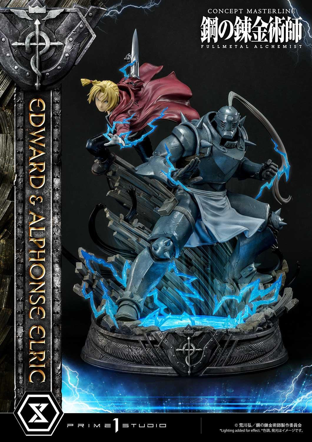 Concept Masterline Fullmetal Alchemist Edward & Alphonse Elric Statue