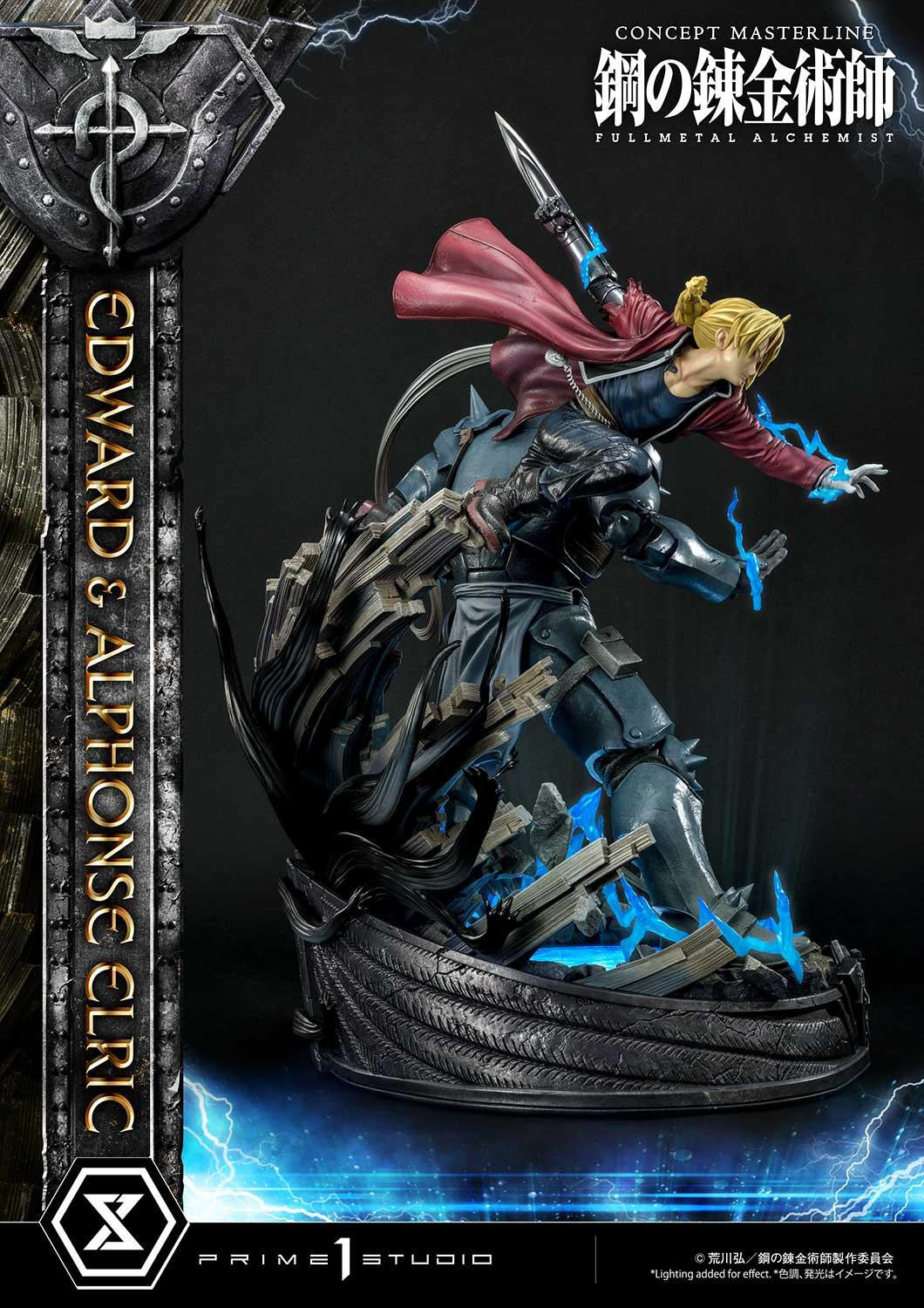 Concept Masterline Fullmetal Alchemist Edward & Alphonse Elric Statue