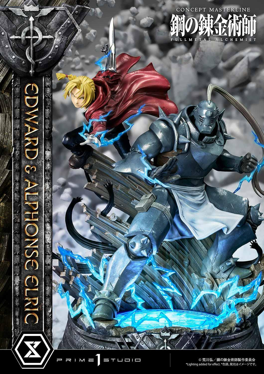 Concept Masterline Fullmetal Alchemist Edward & Alphonse Elric Statue