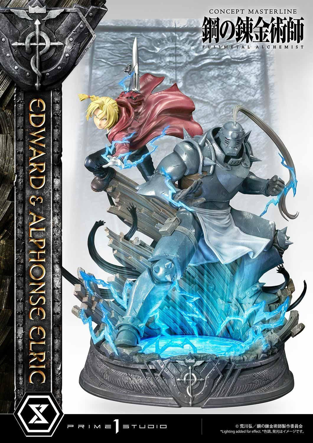 Concept Masterline Fullmetal Alchemist Edward & Alphonse Elric Statue