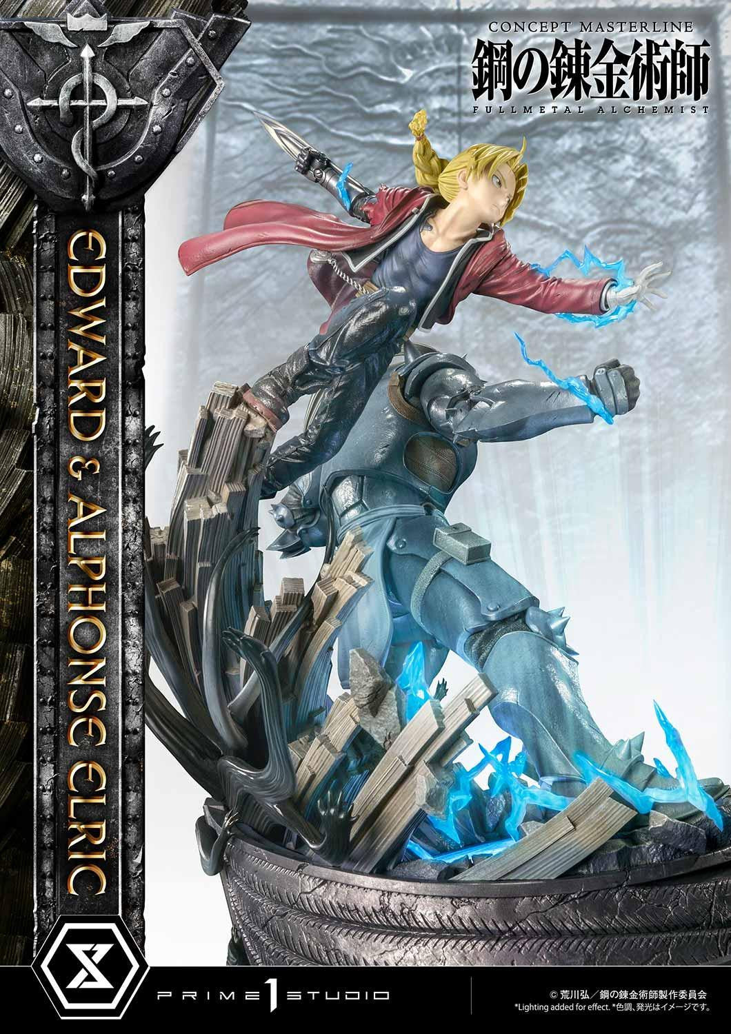 Concept Masterline Fullmetal Alchemist Edward & Alphonse Elric Statue