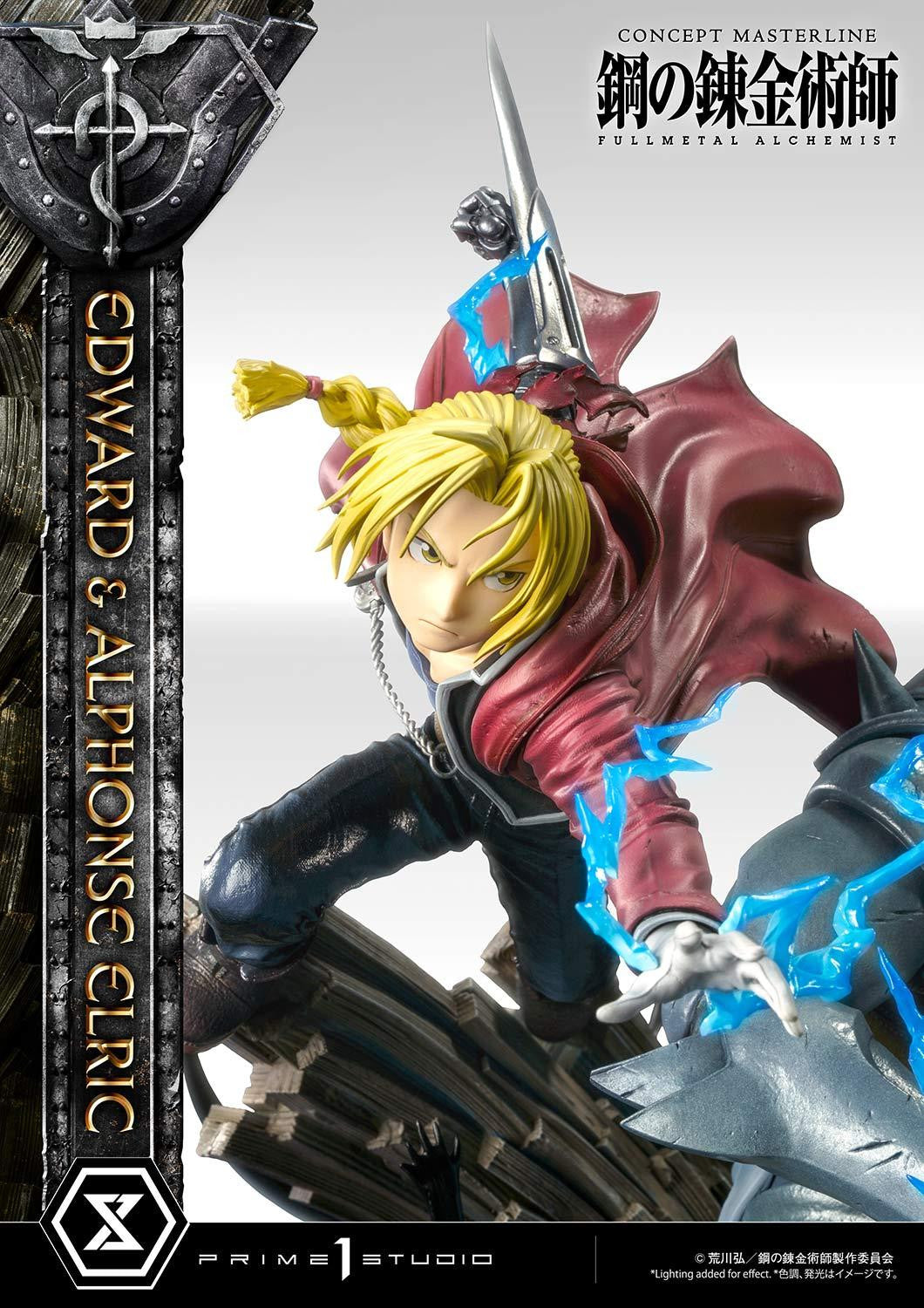 Concept Masterline Fullmetal Alchemist Edward & Alphonse Elric Statue