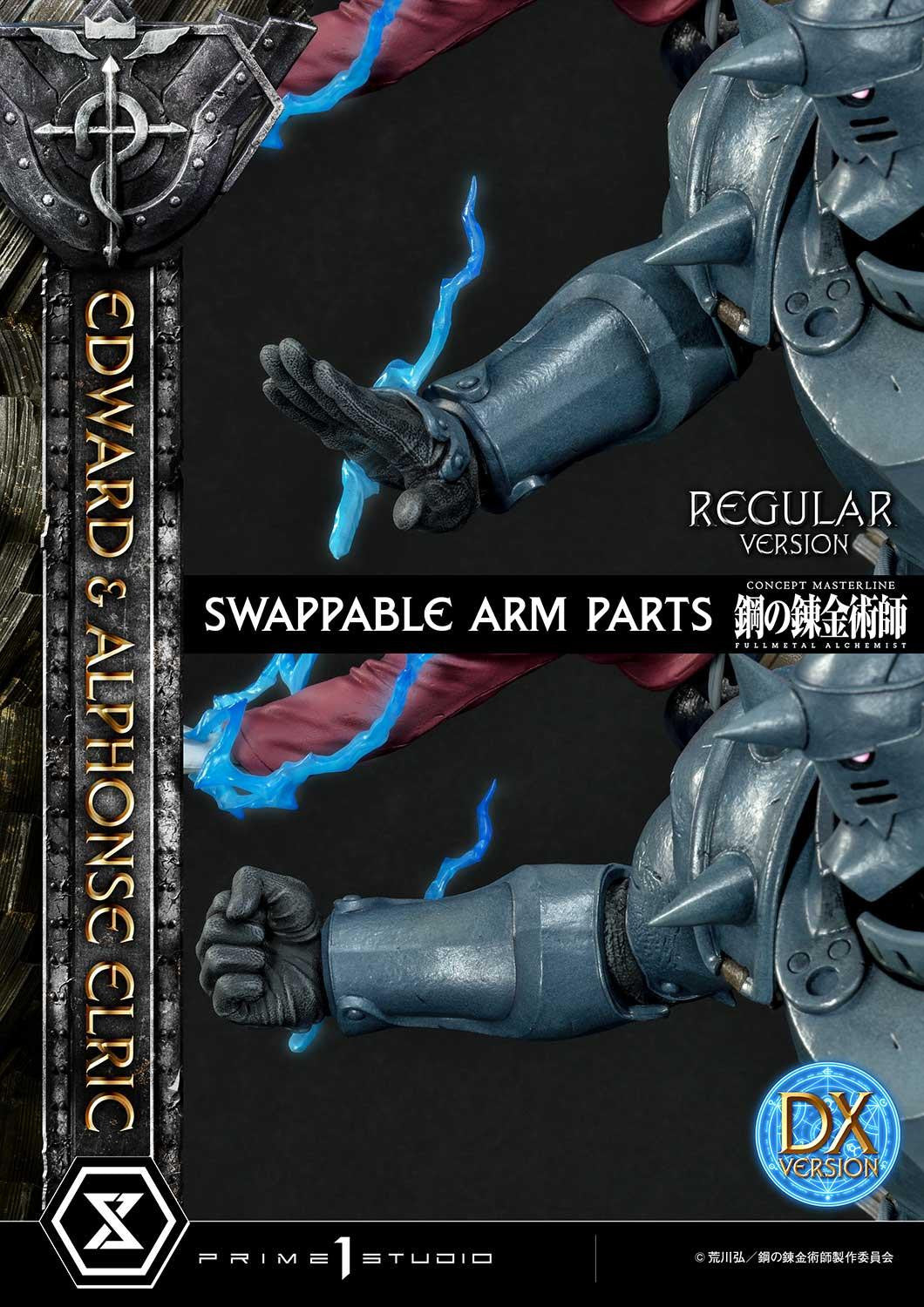 Concept Masterline Fullmetal Alchemist Edward & Alphonse Elric Statue Deluxe Edition