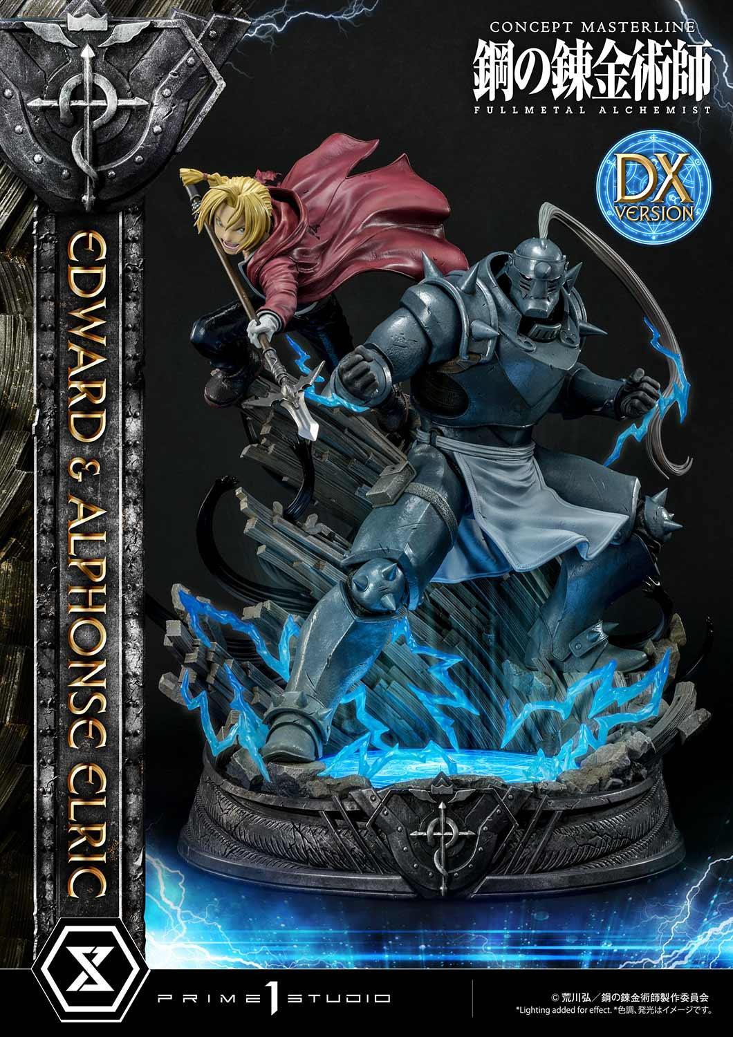 Concept Masterline Fullmetal Alchemist Edward & Alphonse Elric Statue Deluxe Edition