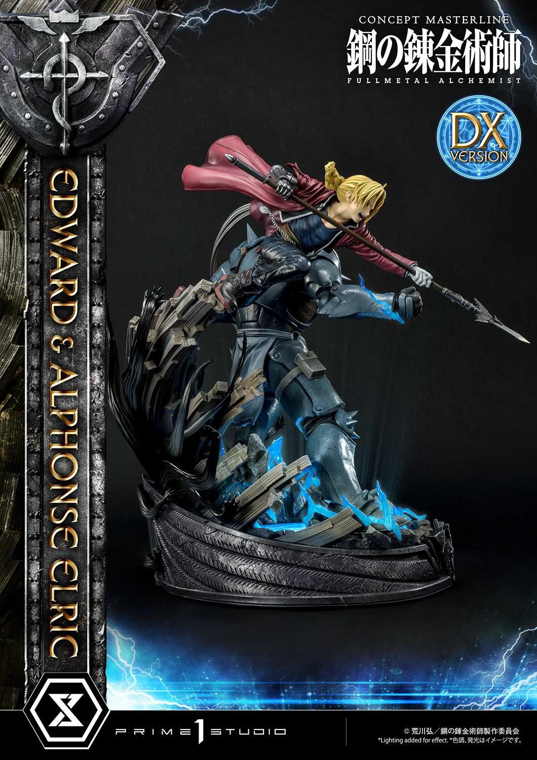 Concept Masterline Fullmetal Alchemist Edward & Alphonse Elric Statue Deluxe Edition