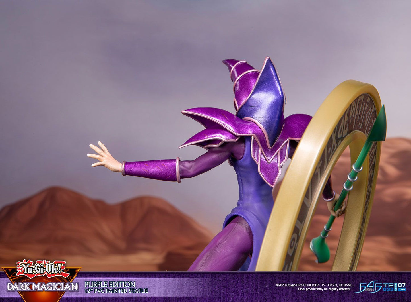 Yu-Gi-Oh! Dark Magician PVC Statue (Purple Variant)