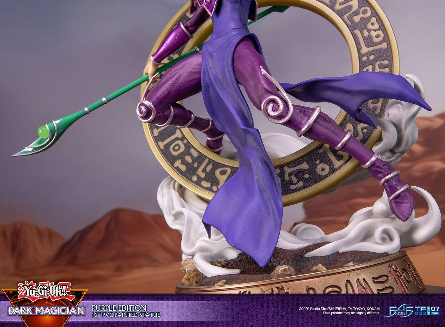 Yu-Gi-Oh! Dark Magician PVC Statue (Purple Variant)