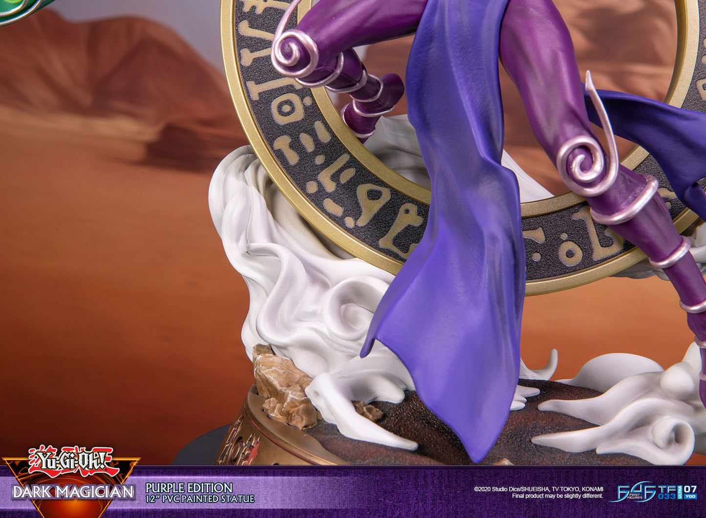 Yu-Gi-Oh! Dark Magician PVC Statue (Purple Variant)