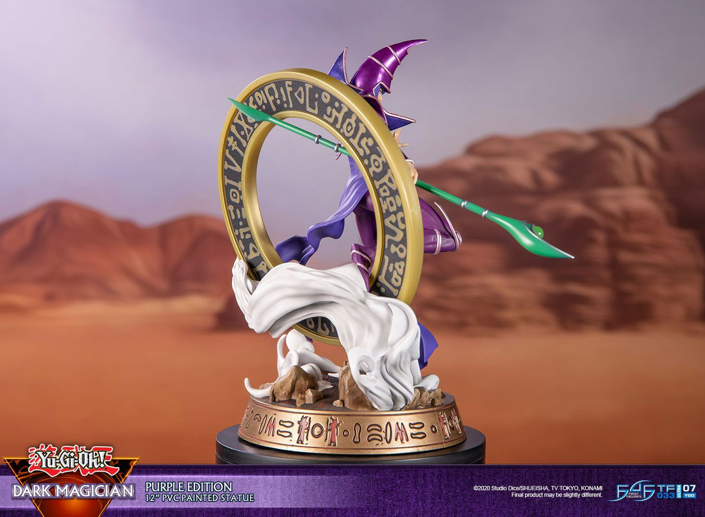 Yu-Gi-Oh! Dark Magician PVC Statue (Purple Variant)