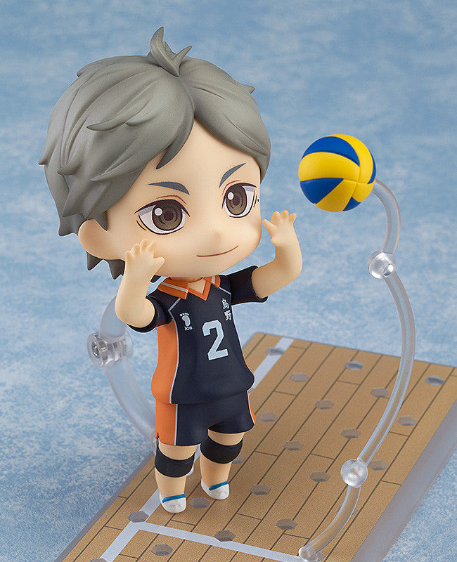 Haikyu!! Karasuno High School VS Shiratorizawa Academy Nendoroid 665 Koshi Sugawara Figure Super Anime Store