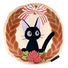 Jiji and the Fluffy Bread Mochi Mochi Cushion "Kiki's Delivery Service", Marushin Mochi Mochi Cushion Super Anime Store
