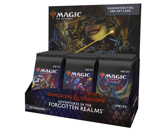 Magic The Gathering Adventures in the Forgotten Realms Draft Booster Pack Super Anime Store