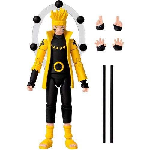 Naruto Anime Heroes Naruto Uzumaki Sage of Six Paths Mode Action Figure Super Anime Store