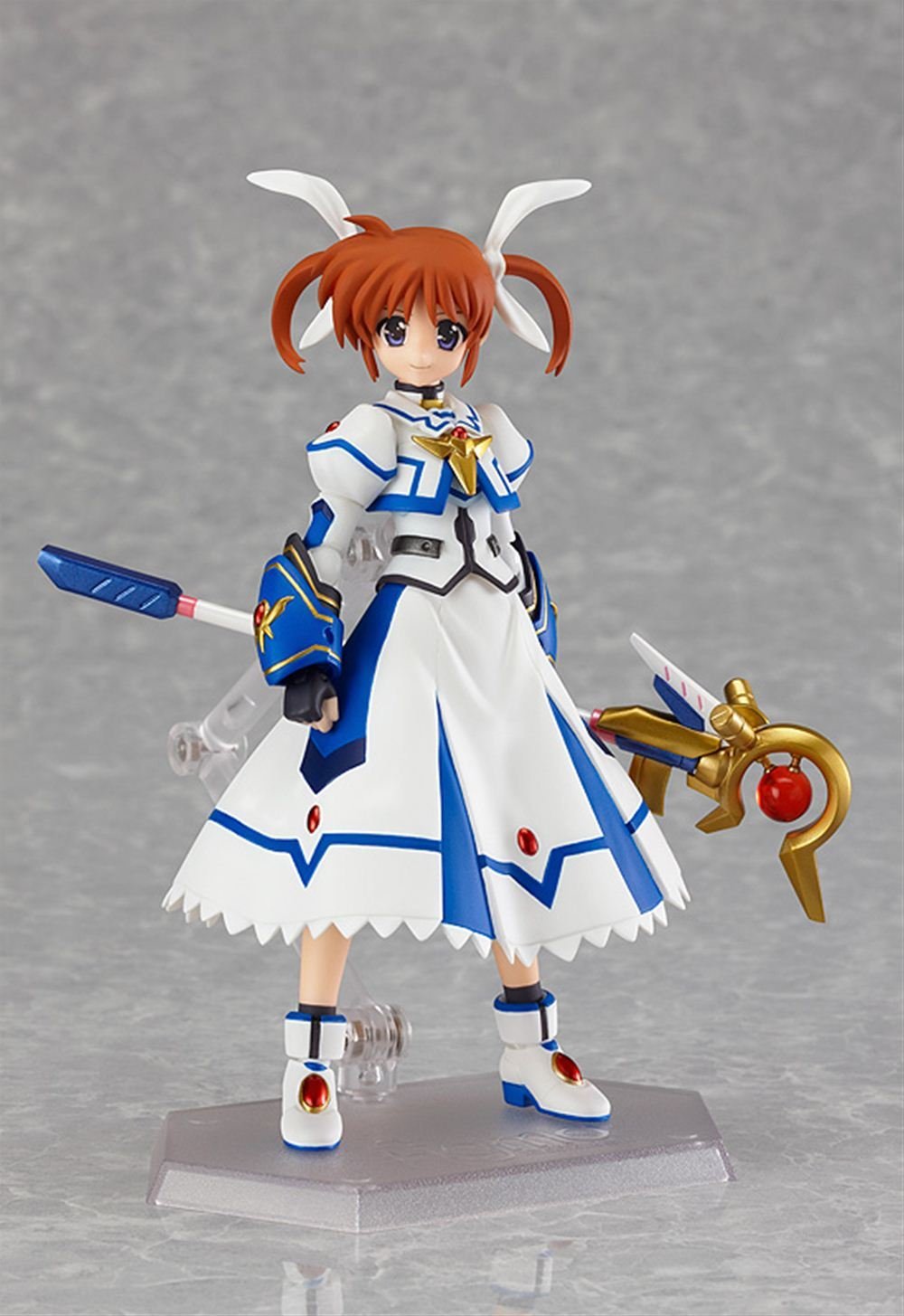 Max Factory Magical Girl Lyrical Nanoha: Nanoha Takamachi "Sacred Mode" Figma 159 Action Figure - Super Anime Store FREE SHIPPING FAST SHIPPING USA