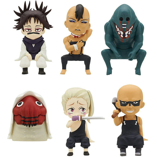Sitting Jujutsu Kaisen EXTRA Part1 Gashapon Capsule Toy (1 Blind Box)