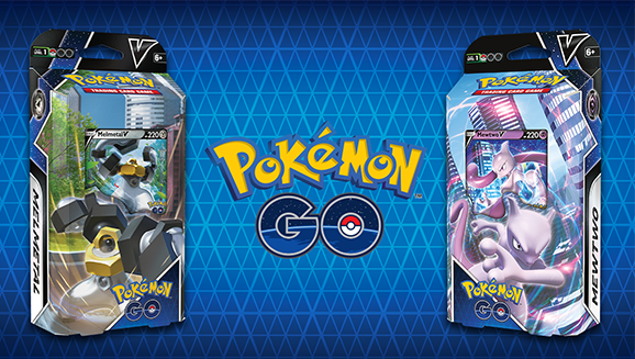 Pokémon TCG: Pokémon GO Mewtwo & Melmetal V Battle Deck Bundle Super Anime Store