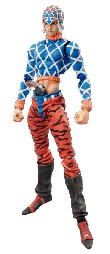 Medicos JoJo's Bizarre Adventure: Part 5--Golden Wind: Guido Mista & Sex Pistols Super Action Statue Figure - Super Anime Store FREE SHIPPING FAST SHIPPING USA