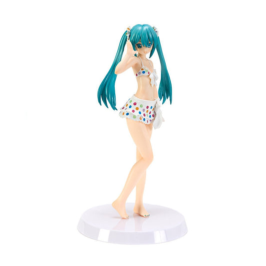 Vocaloid Project Diva Hatsune Miku Polka Dot Swimsuit Bikini Ver Figure