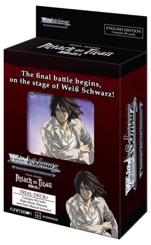 Weiss Schwarz: Attack on Titan: Final Season Trial Deck+