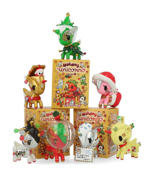 Caja ciega Tokidoki Holiday Unicorno