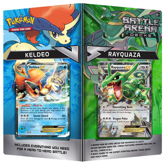 Pokemon TCG: Rayquaza/ Keldeo Battle Arena Deck Super Anime Store