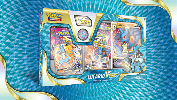Colección Premium Lucario VSTAR de JCC Pokémon