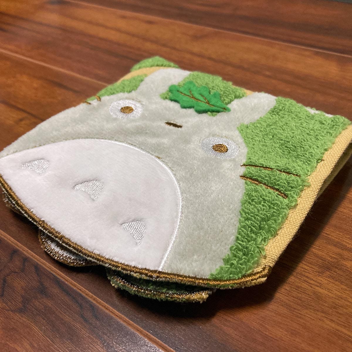 Totoro and Acorn Tree Mini Towel "My Neighbor Totoro" Marushin Towels Super Anime Store