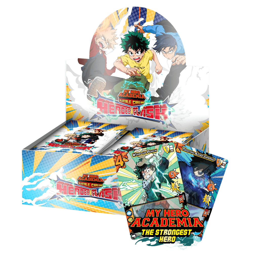 Paquete de refuerzo de My Hero Academia CCG Heroes Clash (1 paquete de refuerzo)