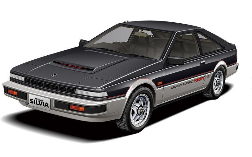 1/24 NISSAN S12 SILVIA/GAZELLE TURBO RS-X '84 Model Kit Figure Super Anime Store