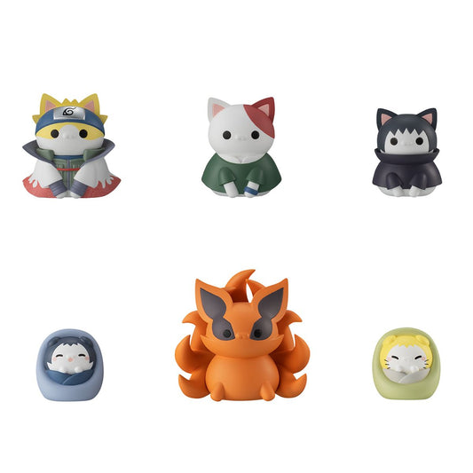 Nyaruto! Naruto Shippuden Once Upon A Time in Konoha "Naruto" Megahouse Mega Cat Project Blind Box (1 Blind Box)