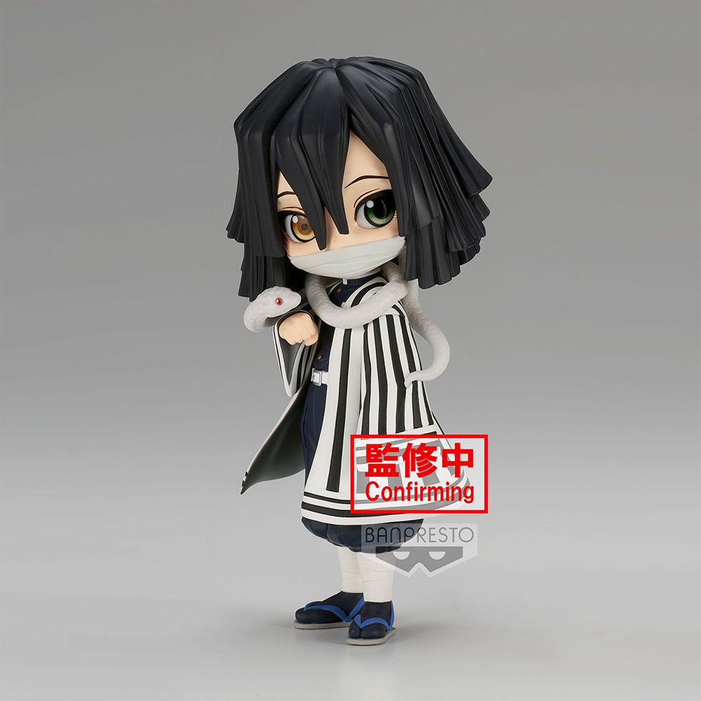 Demon Slayer Kimetsu No Yaiba Qposket Obanai Iguro Figure (Ver.A)