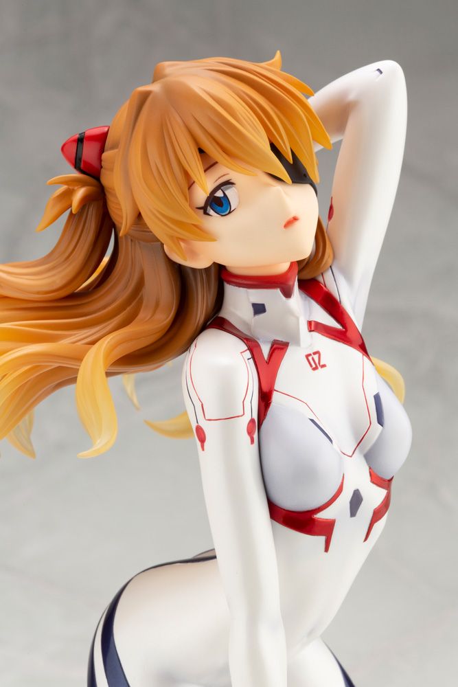 EVANGELION:3.0 + 1.0 THRICE UPON A TIME ASUKA SHIKINAMI LANGLEY WHITE PLUGSUIT VER. 1/6 Scale Figure