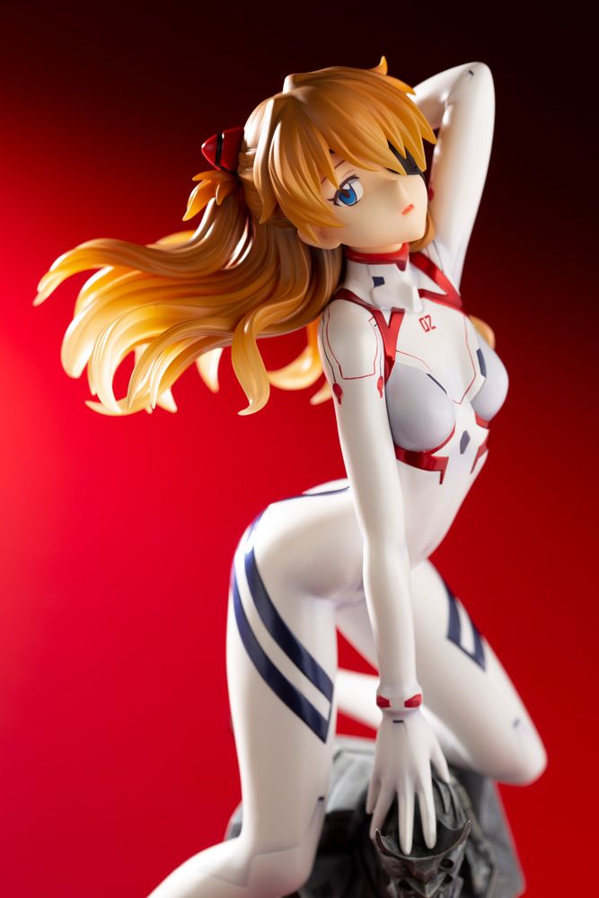 EVANGELION:3.0 + 1.0 THRICE UPON A TIME ASUKA SHIKINAMI LANGLEY WHITE PLUGSUIT VER. 1/6 Scale Figure