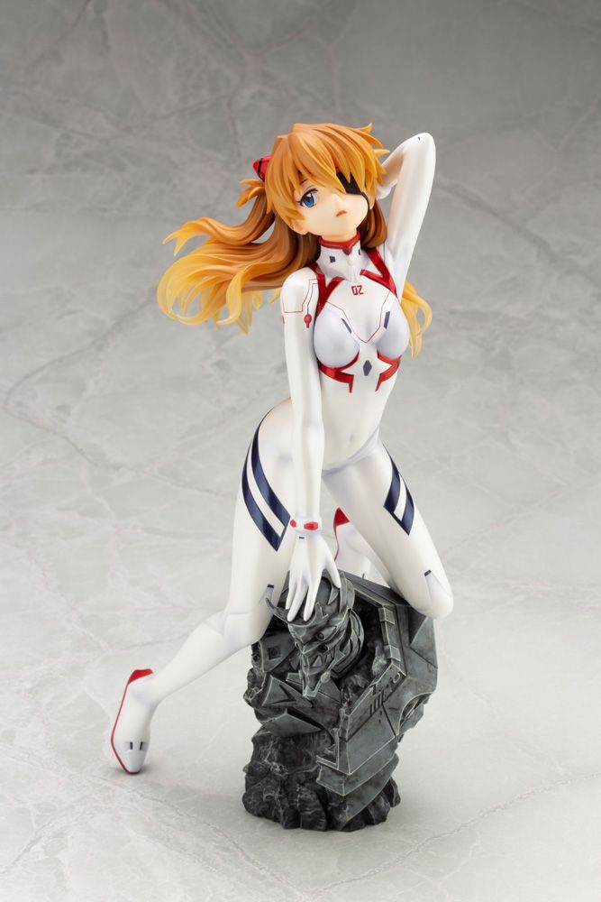 EVANGELION:3.0 + 1.0 THRICE UPON A TIME ASUKA SHIKINAMI LANGLEY WHITE PLUGSUIT VER. 1/6 Scale Figure