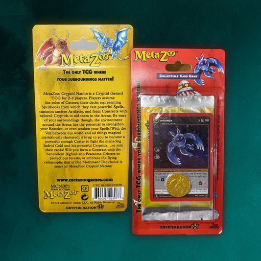 MetaZoo TCG: Cryptid Nation Blister Booster Pack 2nd Edition Super Anime Store