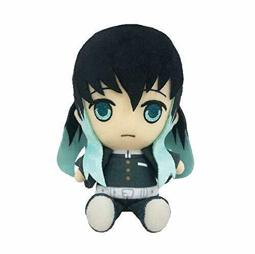 Bandai Demon Slayer Kimetsu no Yaiba Chibi Plush - Tokito Muichiro - Super Anime Store FREE SHIPPING FAST SHIPPING USA