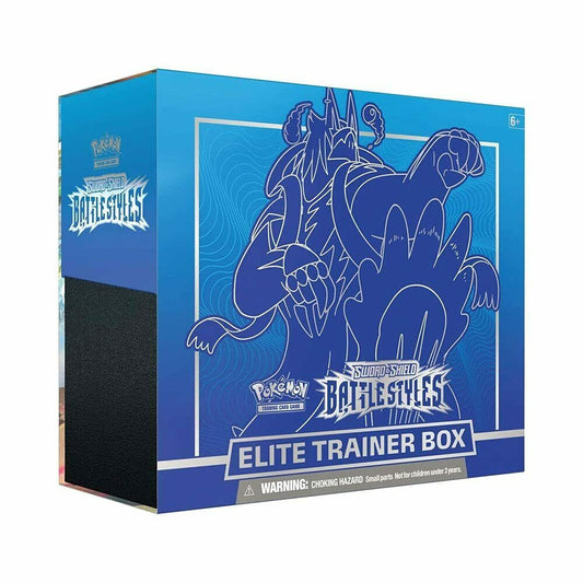 Pokémon TCG: Sword & Shield—Battle Styles Elite Trainer Box Urshifu Blue Super Anime Store
