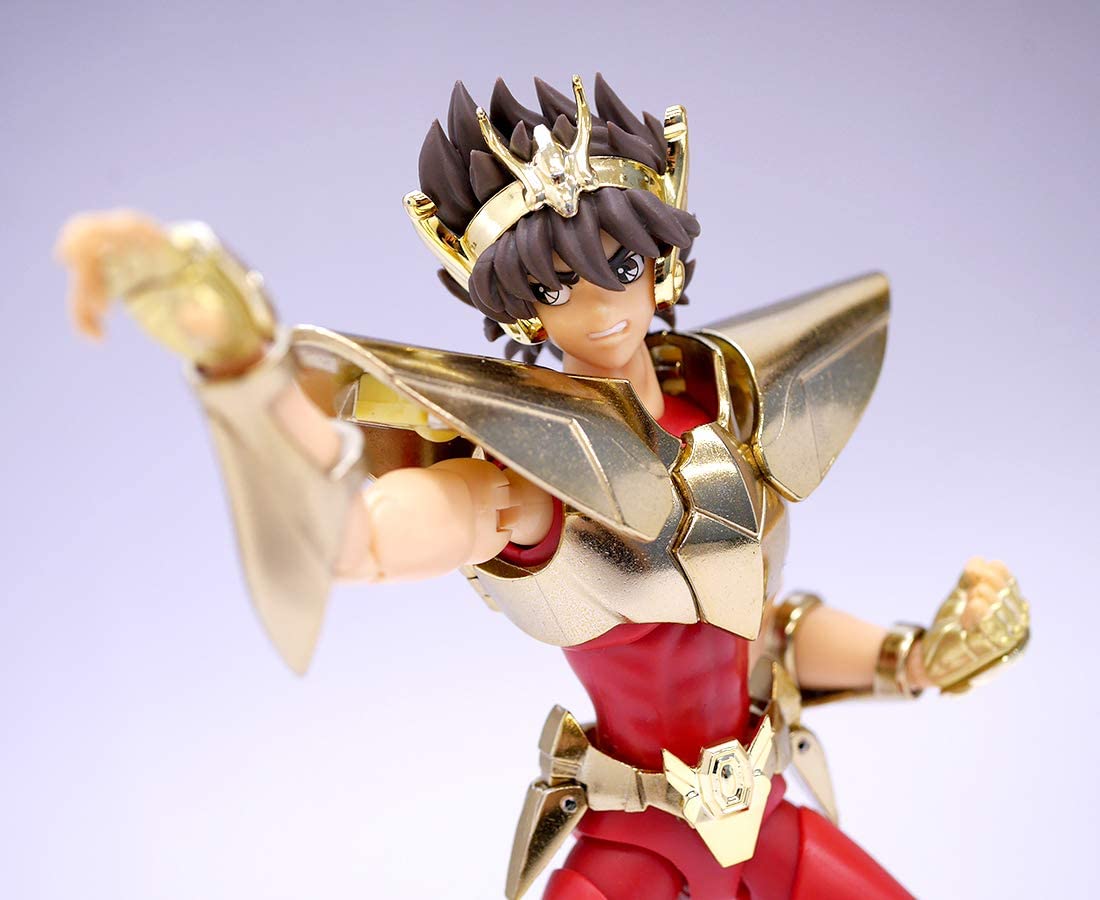 Bandai Saint Cloth Myth EX Pegasus Seiya (Newly Born Saint Cloth) ~ Golden Limited Edition Figure ~ - Super Anime Store FREE SHIPPING FAST SHIPPING USA