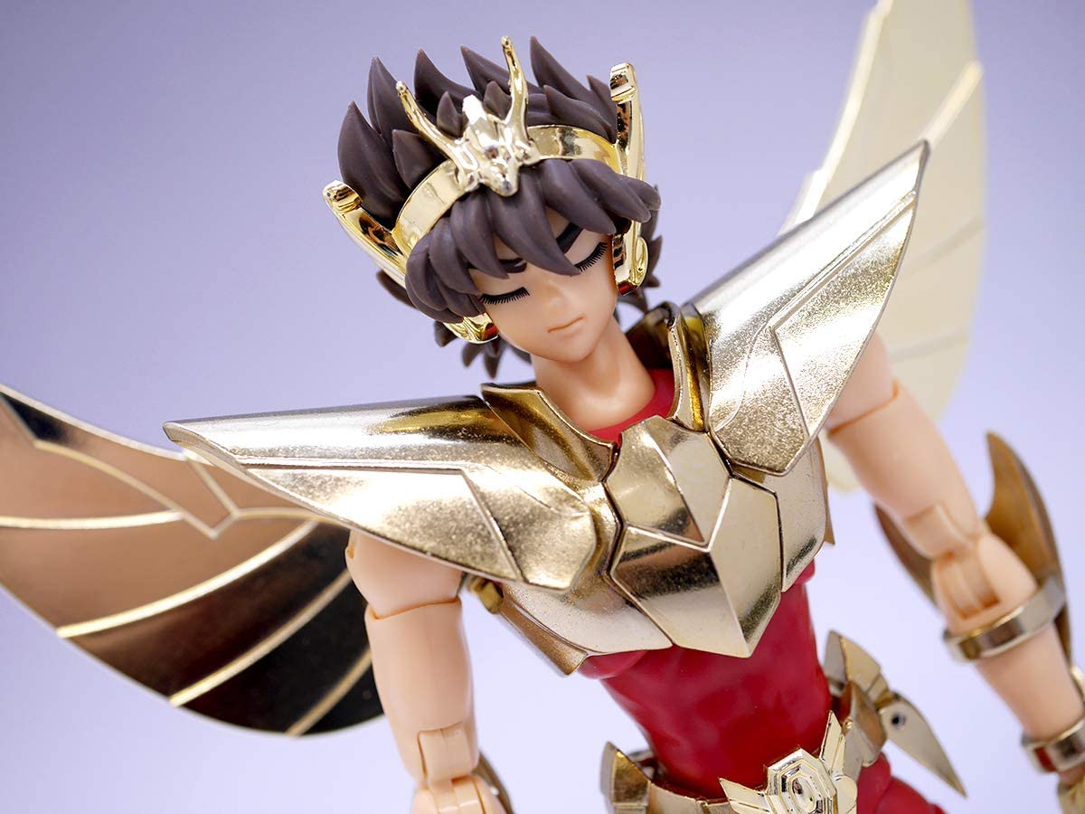 Bandai Saint Cloth Myth EX Pegasus Seiya (Newly Born Saint Cloth) ~ Golden Limited Edition Figure ~ - Super Anime Store FREE SHIPPING FAST SHIPPING USA