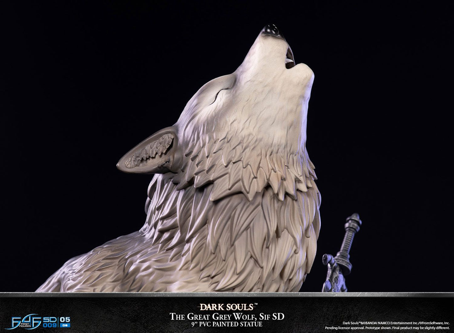 Dark Souls – The Great Grey Wolf Sif Standard Edition Figur
