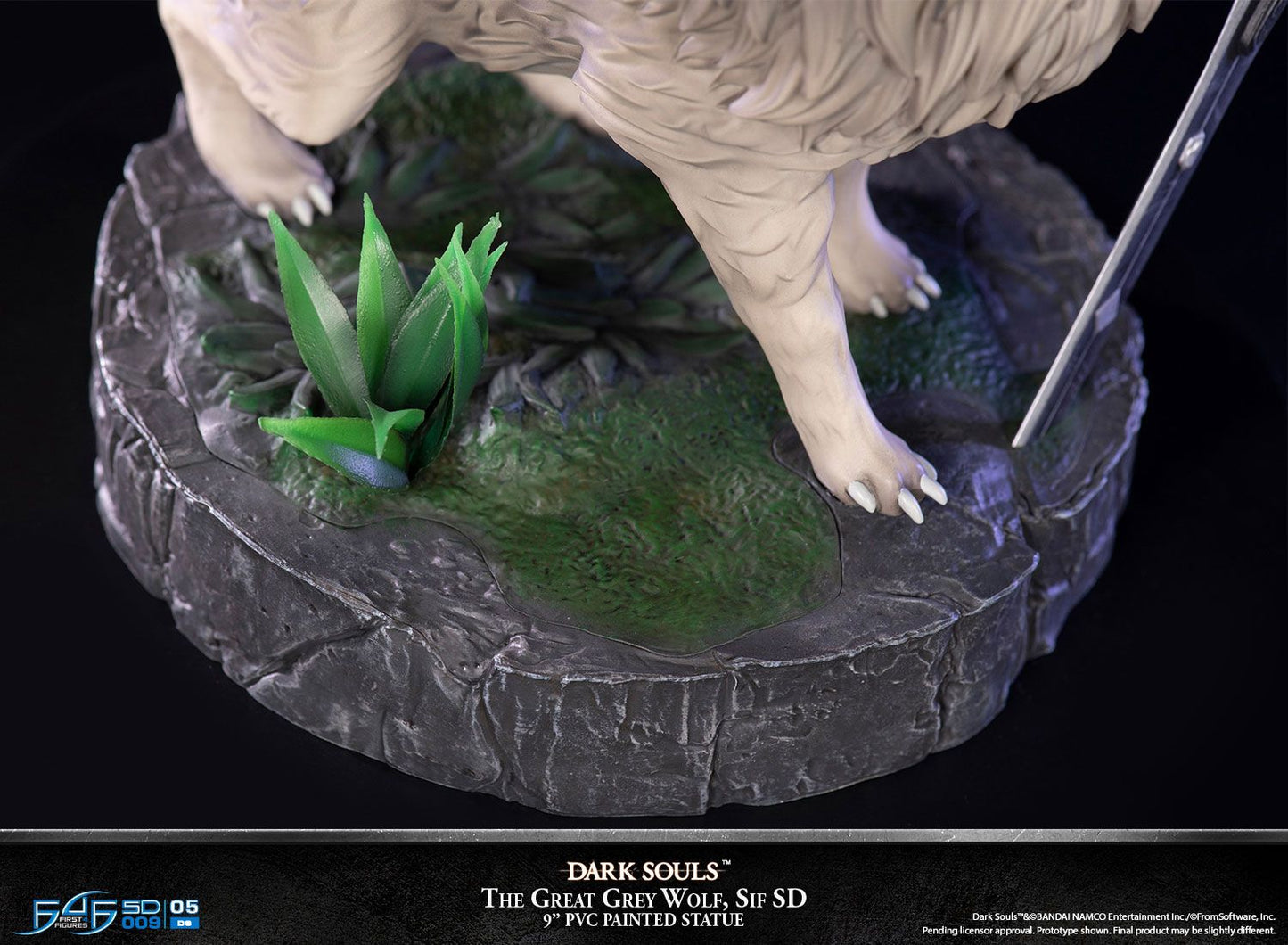 Dark Souls – The Great Grey Wolf Sif Standard Edition Figur