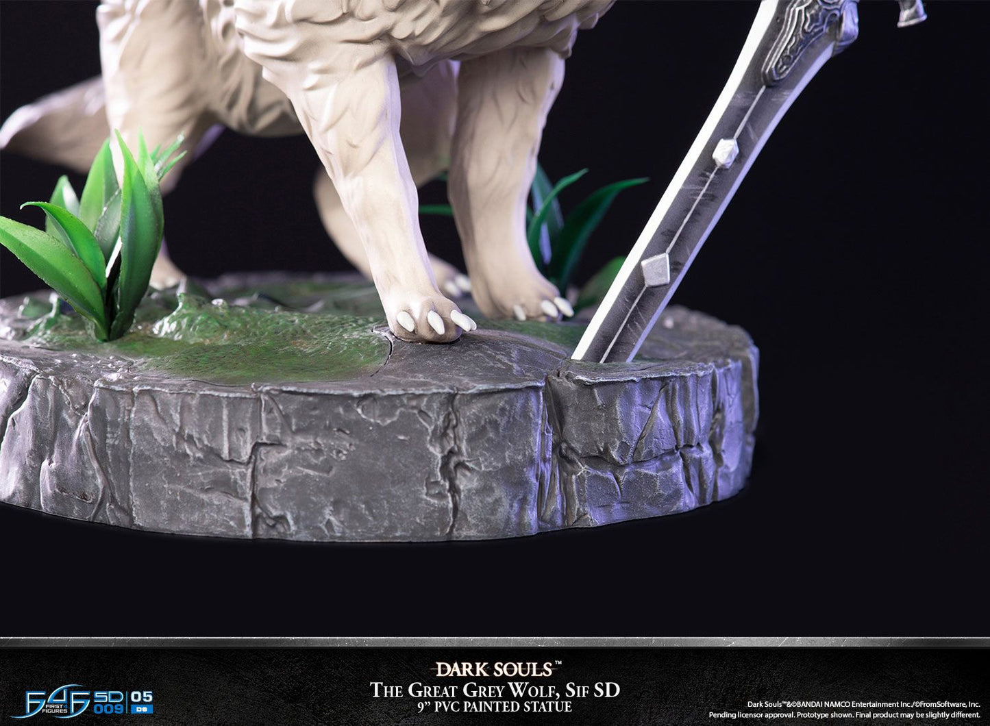 Dark Souls – The Great Grey Wolf Sif Standard Edition Figur