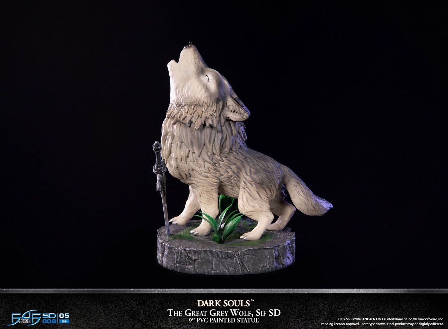 Dark Souls – The Great Grey Wolf Sif Standard Edition Figur