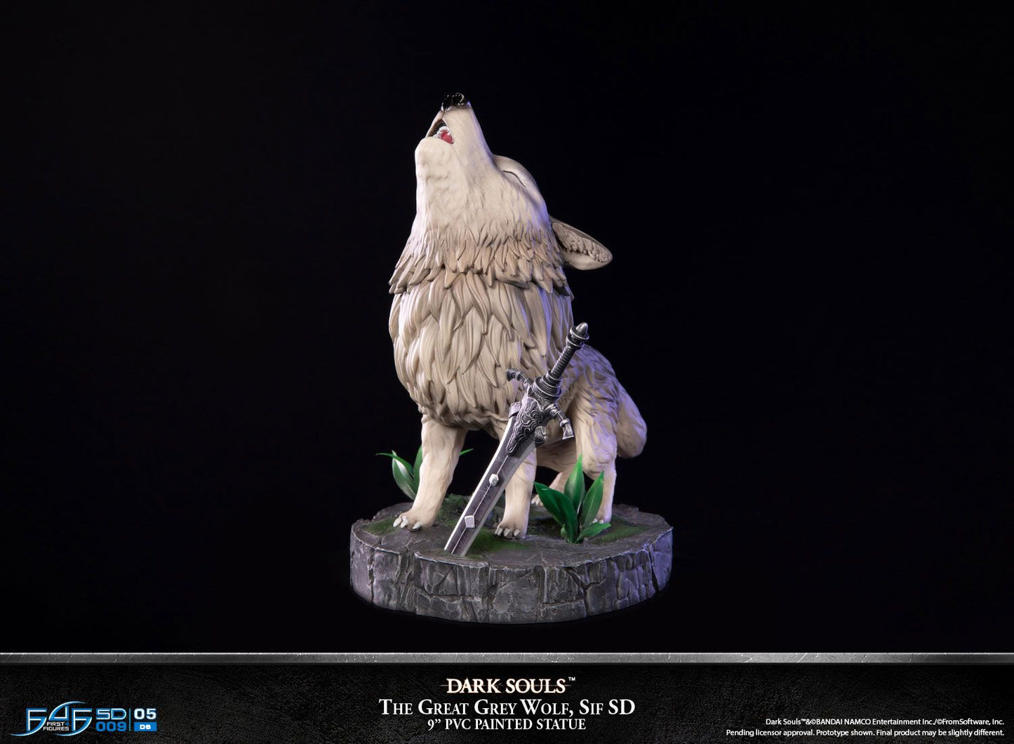 Dark Souls – The Great Grey Wolf Sif Standard Edition Figur