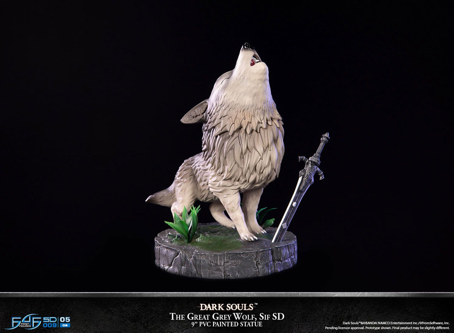 Dark Souls – The Great Grey Wolf Sif Standard Edition Figur