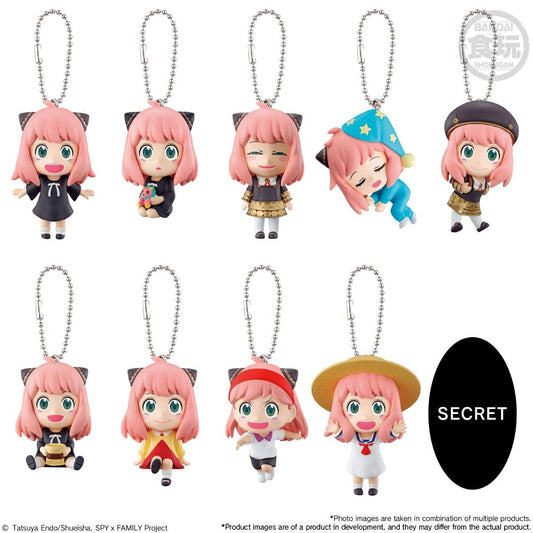 Shokugan - Spy x Family Mascot Bandai Shokugan Mascot Blind Box (1 Blind Box)