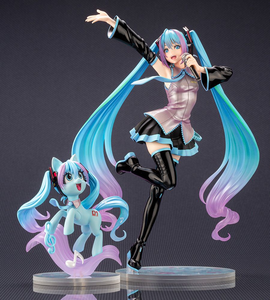 Kotobukiya Hatsune Miku hazaña. Estatua de My Little Pony Bishoujo